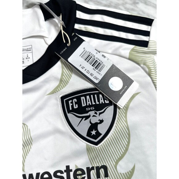 Adidas MLS FC Dallas Away 23 Soccer Football Jersey Women’s Medium IJ5457 NEW - Picture 6 of 9